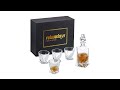 Whisky Set 5-teilig Glas - 10 x 28 x 10 cm