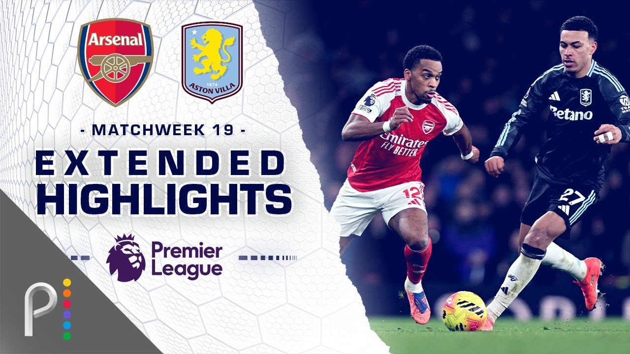 Arsenal v. Aston Villa | PREMIER LEAGUE HIGHLIGHTS | 12/30/2025 | NBC Sports