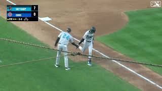 Yiddi Cappe DRILLS a Two-Run Home Run! | Miami Marlins Prospect | 4/13/2023