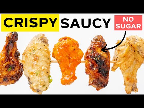 Restaurant Quality LOW CARB Wings AT HOME