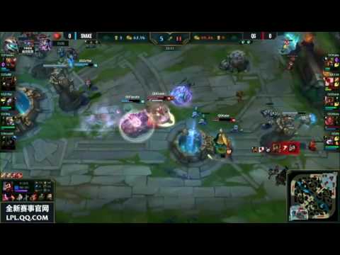 Highlights SS vs QG Ván 1(English) - Sofm Bị Cướp Baron - LPL Mùa Xuân 2017