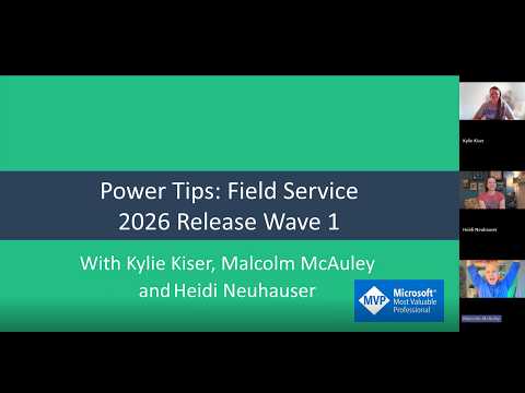 Dynamics 365 Field Service: 2026 Wave 1 Dynamics 365 Field Service: 2026 Wave 1
