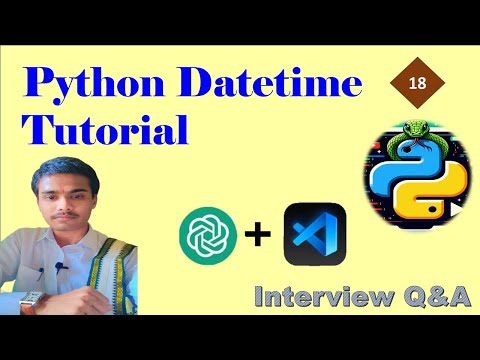18 Python Datetime Tr Interview Qa Chatgptpython Easypython Shortcutsgeniemithramma It
