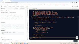 YouTube video '327. Count of Range Sum'