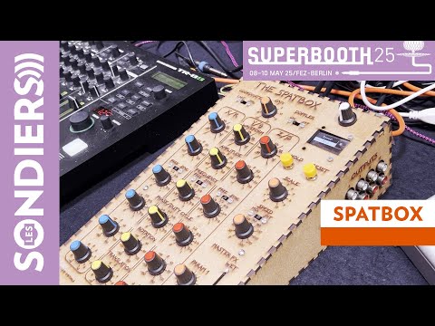 SPATBOX : un outil pour spatialiser son mix (proto) - SUPERBOOTH 2025