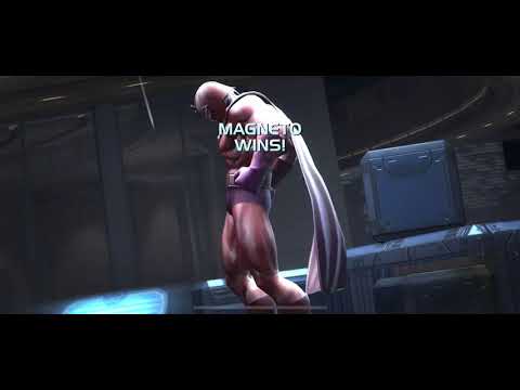 Rank 2 6-Star Magneto Buffed destroys even non-metal opponents!