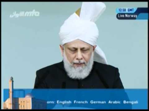 English Friday Sermon 30th September 2011 - Islam Ahmadiyya
