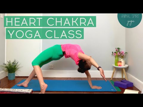 HEART CHAKRA YOGA CLASS - Anahata Chakra - Open Your Heart