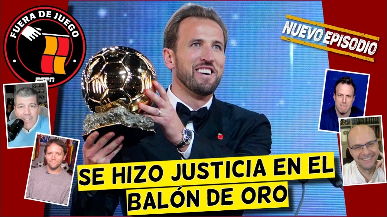 GANÓ EL FUTBOL con HARRY KANE llevándose el BALÓN DE ORO vs LAMINE YAMAL y MBAPPÉ | Fuera de Juego