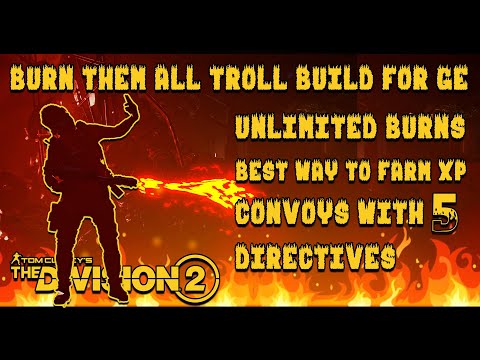 The Division 2 "THIS BUILD IS A COMPLETE TROLL IN GOLDEN BULLET GE" Smell of Fresh Bacon...!!!