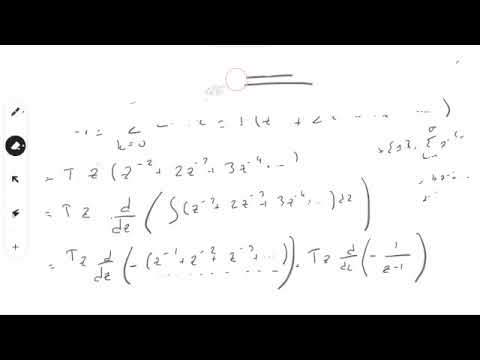 Discrete-Time Systems - Z-transforms of elementary signals (Lecture 2 - Part II)