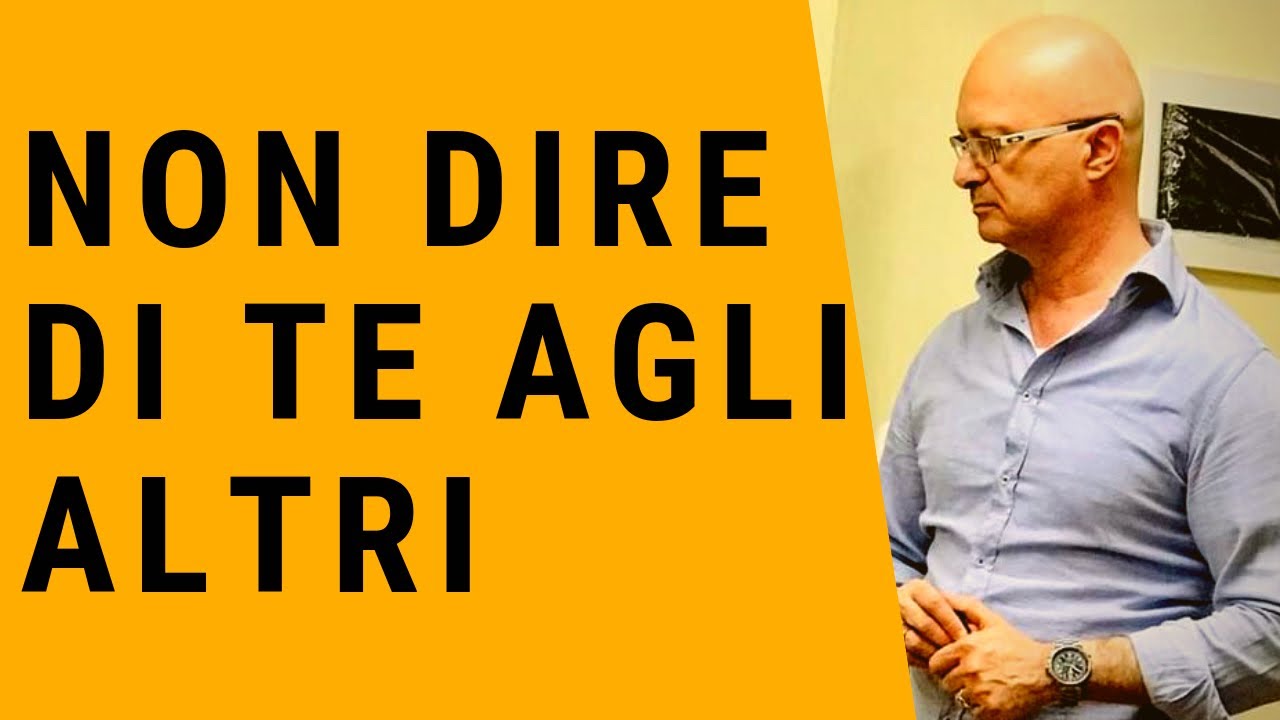 Watch Now Non raccontare di Te agli altri perchè l'INVIDIA fa parlare MUTI vedere i CIECHI sentire i SORDI Non raccontare di Te agli altri perchè l'INVIDIA fa parlare MUTI vedere i CIECHI sentire i SORDI
