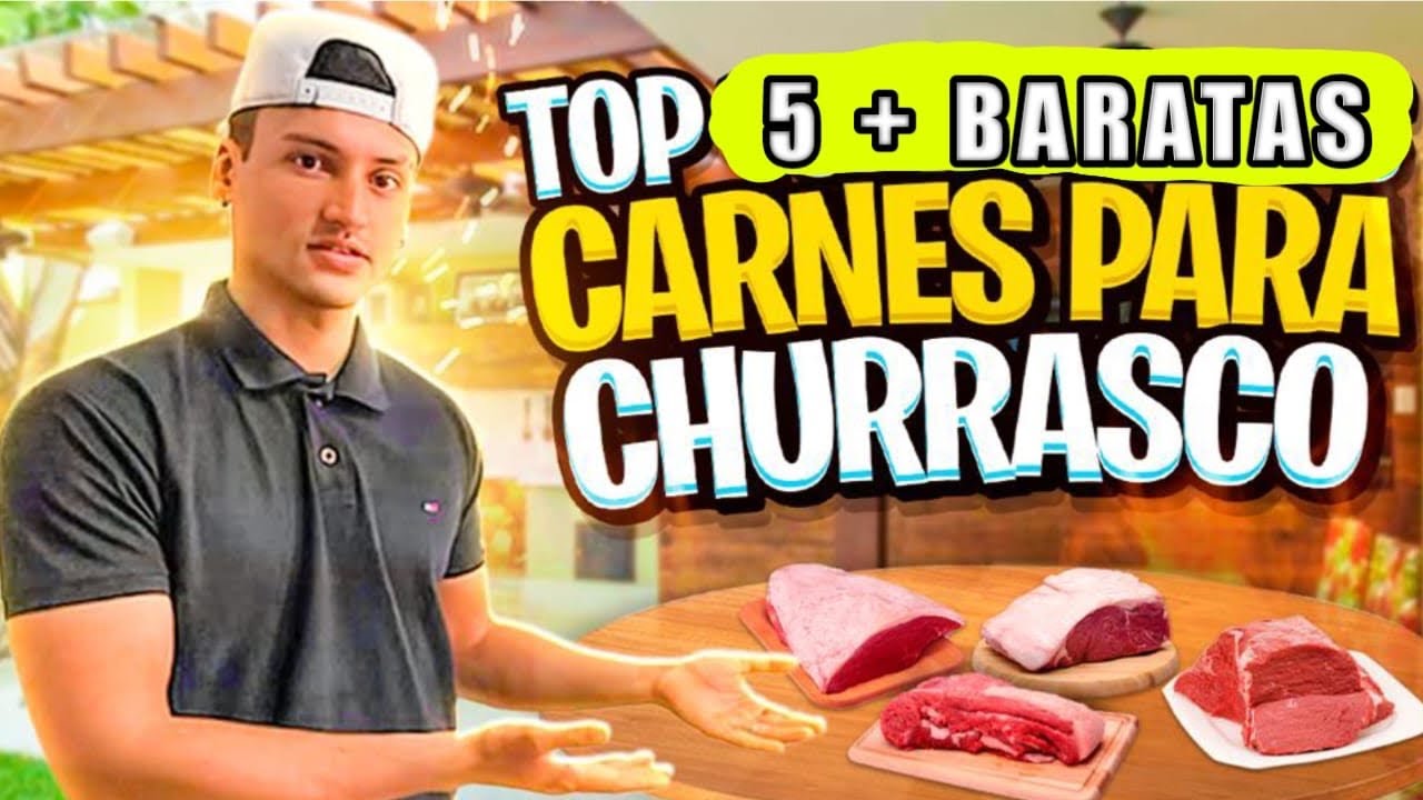 5 carnes mais baratas para fazer churrasco