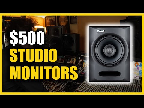 Fluid Audio FX80 8" Coaxial Active Studio Monitor - Black image 8