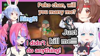 Korone Suddenly Proposes to Pekora, Fubuki Chose to Kill Herself, and Other Fun Moments in REPO!!!
