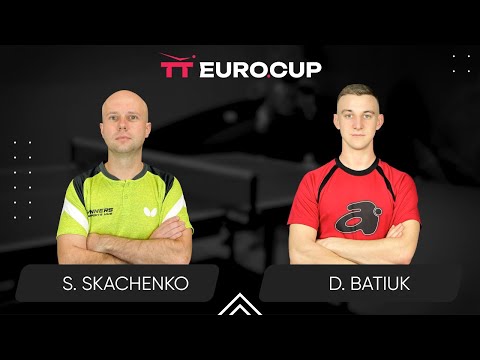 19:00 Serhii Skachenko - Dmytro Batiuk 23.01.2025. TT Euro.Cup Ukraine Master. TABLE 3