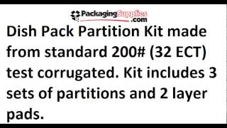 Dish Pack Boxes - Protect Your Dishes