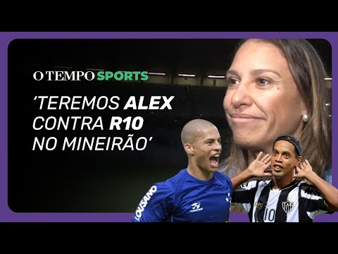 DESAFIO DAS LENDAS! Diretora do Mineirão explica jogo comemorativo entre Alex e Ronaldinho