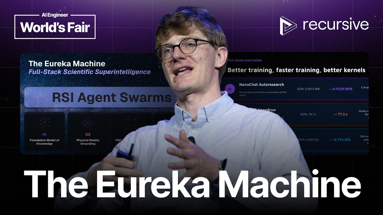 First Steps Toward Automated AI Research — Richard Socher, CEO Recursive AI