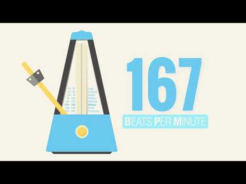 167 BPM Metronome | The BLuetiFuLL MeTRoNoME