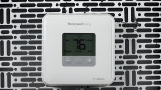 How to navigate and use the T1 Pro thermostat - Resideo