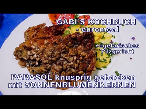 Crispy fried parasols