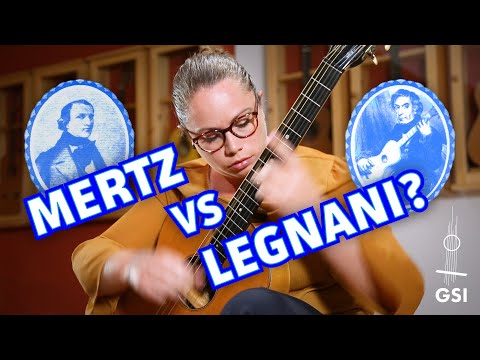 Mertz vs Legnani - compilation played by Federica Canta on 4 amazing guitars
