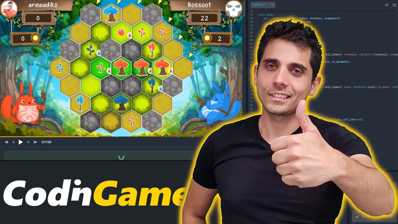 Apprendre à coder tout en jouant: CodinGame 🔥