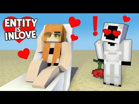ENTITY ที่ดีตกหลุมรักกับ ALEX - Monster School Minecraft Animation