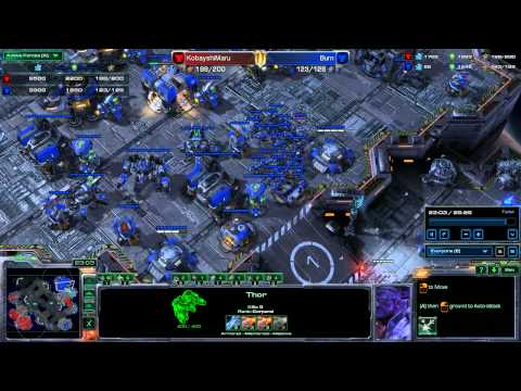 HotS TvT Hellbat drop into Mech