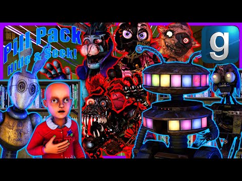 Gmod FNAF | Pill Pack Hide & Seek! [Part 38]