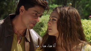 Main yahan hoon مترجمة|shahrukh khan &amp; preity zinta |veer zara| udit narayan