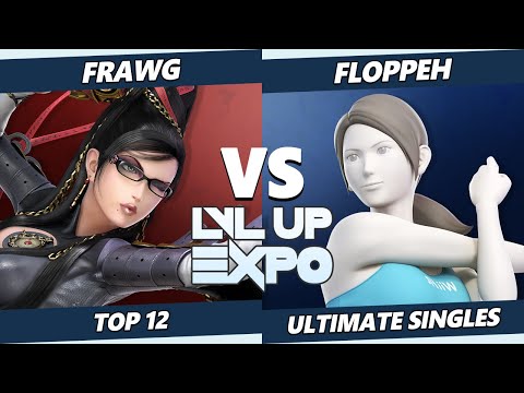 LVL Up Expo 2022 Top 12 - Frawg (Snake, Bayonetta) Vs. Floppeh (Wii Fit) SSBU Ultimate Tournament
