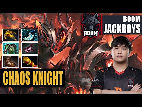 Chaos Knight Safelane | BOOM.JACKBOYS | JACKBOYS HARD PRACTICING FOR TI11 | 7.32b Gameplay Highlight