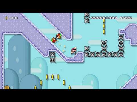 Ski Slope!!! by Alexander0 - Super Mario Maker 2 - No Commentary 1bv
