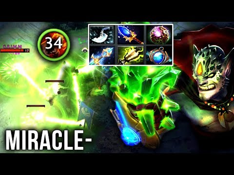 Miracle- MOST BRUTAL LION EVER?! 34 Stacks, 39 Kills - CRAZY WTF 7.20 Dota 2