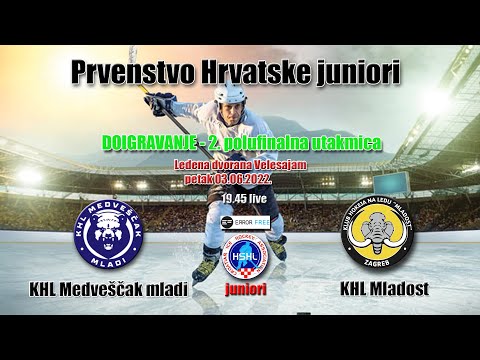 PH  2021/22 juniori KHL Medveščak mladi - KHL Mladost