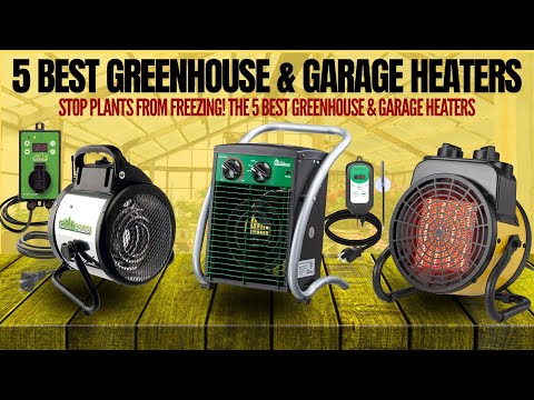 VEVOR Greenhouse Heater, 1500W Electric PTC Space Heater with Fan, Low & High Heat Modes, 40° Adjustable Angle, Overheat Protection, Portable for Grow Tent, Small Greenhouse, Flower Room, Home Office video review thumbnail