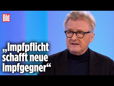 Omikron-Welle: „Diese Impfpflicht ist gefährlich" | Hans-Ulrich Jörges bei BILD Live