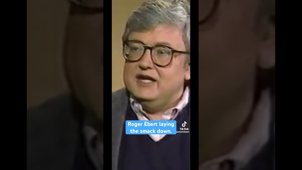 Roger Ebert furious about a bad movie 🎥📺🤬 #siskelandebert #badmovies #movies