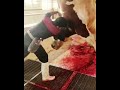 🔞 Faint of heart, please do not watch🔞 Slaughter of bulls🐂 and cows at the slaughterhouse.