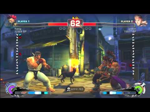 SSF4 Rank Match  Ndsg (GO)  vs  jyobin (RY)