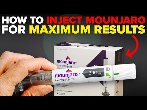 How To Use and Inject a Mounjaro Pen the RIGHT WAY (not what you think)