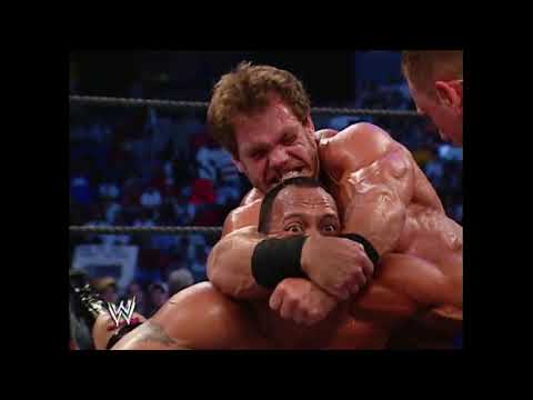 Eddie Guerrero & Chris Benoit vs The rock & Edge SMACKDOWN 2002