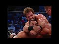 Eddie Guerrero Chris Benoit Vs The Rock Edge SMACKDOWN 2002