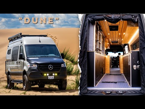 Ultimate AWD Sprinter Adventure Van with a Murphy Bed!