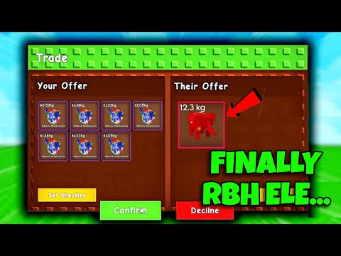 Best Trade Ever?! Got RBH Elephant 😱 With Overpay (Grow a Garden)