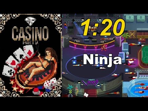 Party Hard Speedrun Casino Ninja (1:20)