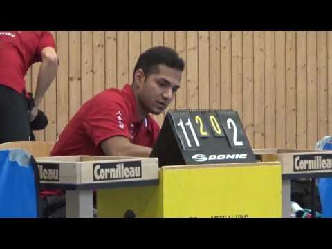 stoni TV Tabletennis Buettner vs Hundhammer 3  Regionalliga  Effeltrich   Rosenheim 20161120 18