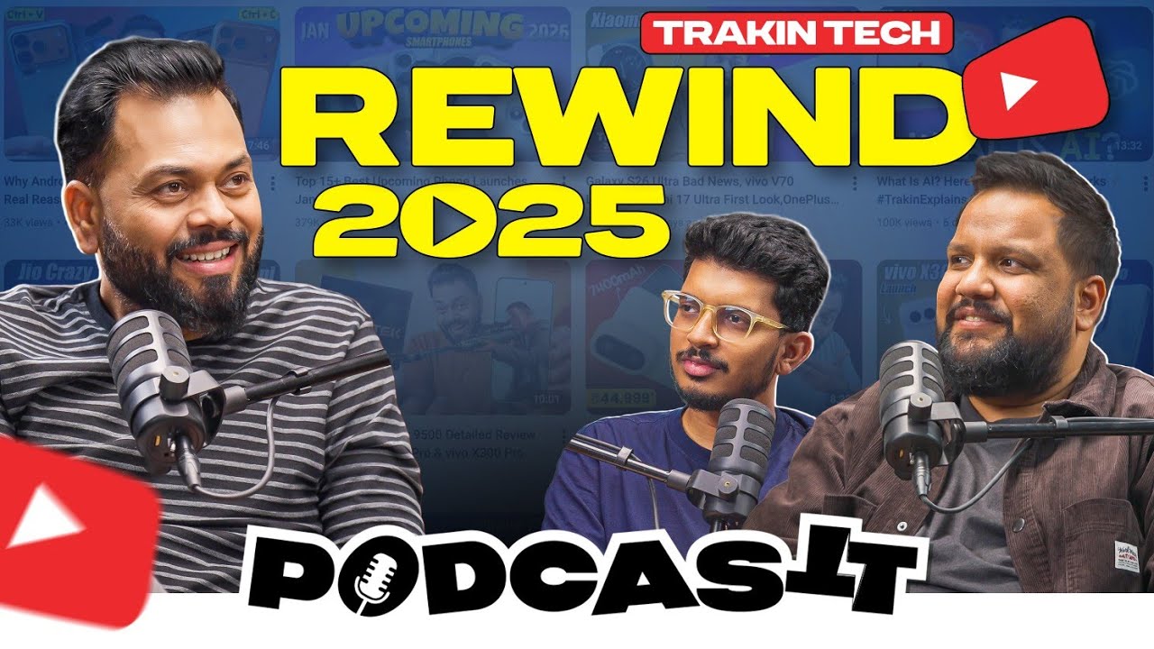 TrakinTech Rewind 2025 ft. Top Tech Picks Of 2025 | #PodcasTT🎙️